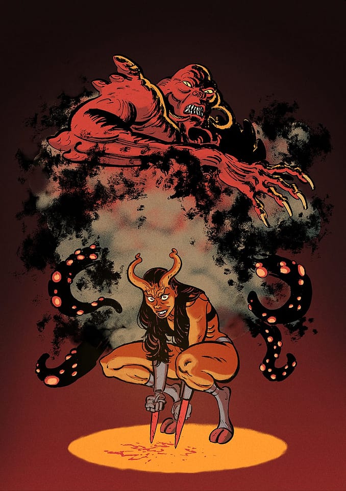 Red Demon by Artyom Topilin