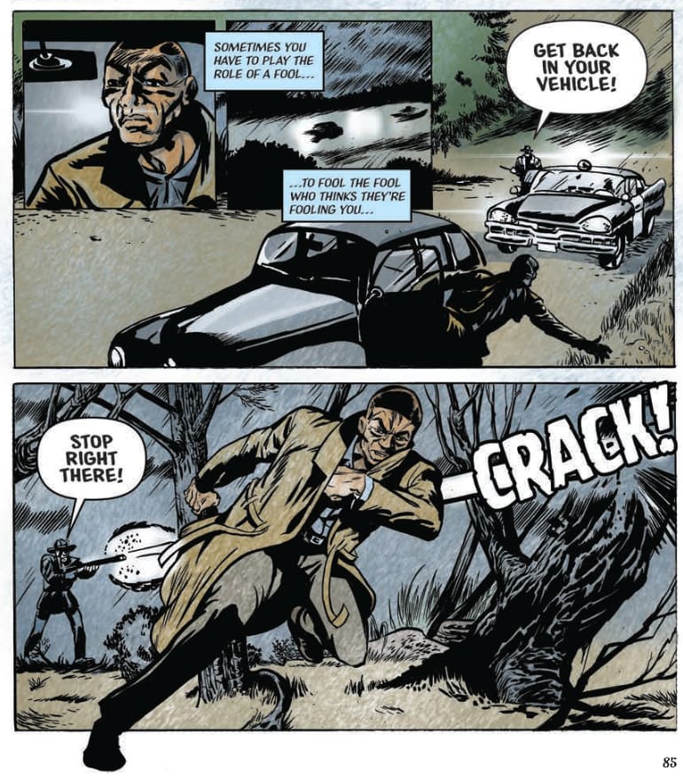 Panels from Rack of Lamb. Writer: Scott Eckelaert. Artist: JW Harp