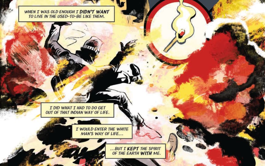 Panels from Rack of Lamb. Writer: Scott Eckelaert. Artist: JW Harp